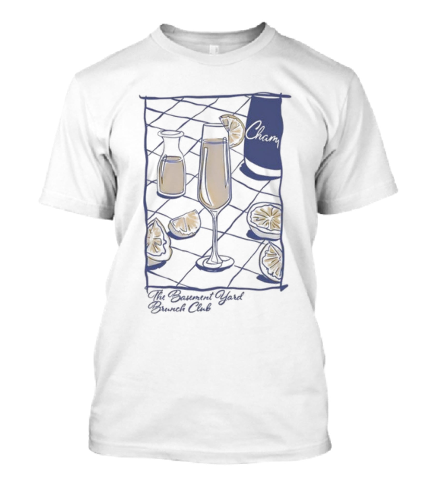 The Basement Yard Brunch Club Charm Mimosa T-Shirt