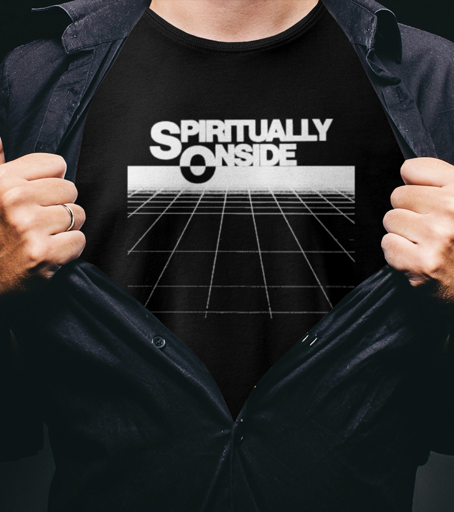Spiritually Onside Retro Grid T-Shirt