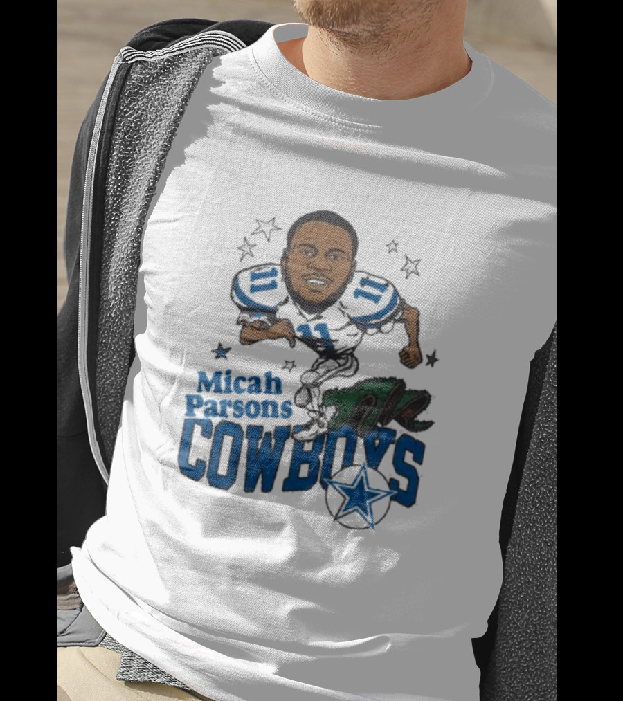 Micah Parsons 11 Dallas Cowboys Star T-Shirt