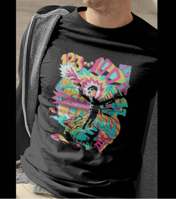 123 100 Ghosts And Such Phone Consultation Ilustrata T-Shirt