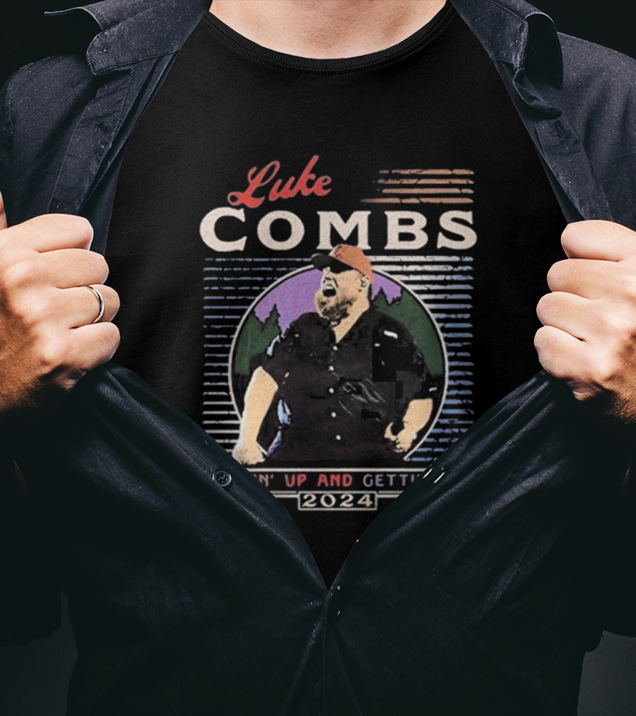 Luke Combs Growin’ Up And Gettin’ Old T-Shirt
