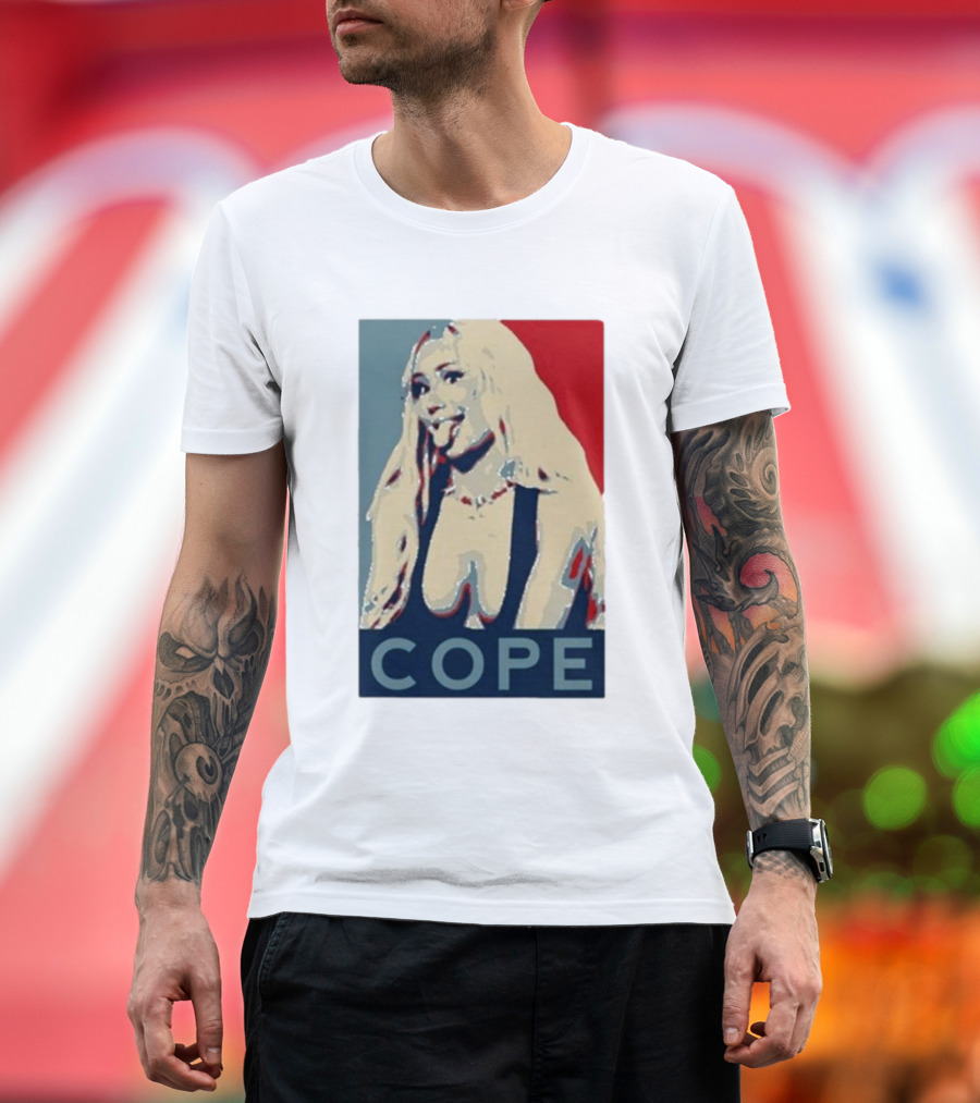 Cope Iggy Azalea Style Image T-Shirt