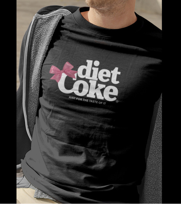Diet Coke Just For The Taste Of It With Red Bow T-Shirt