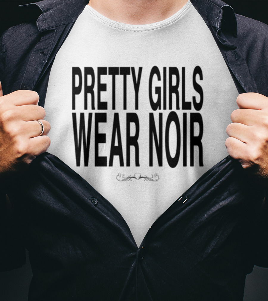 Pretty Girls Wear Noir Enigmatic T-Shirt