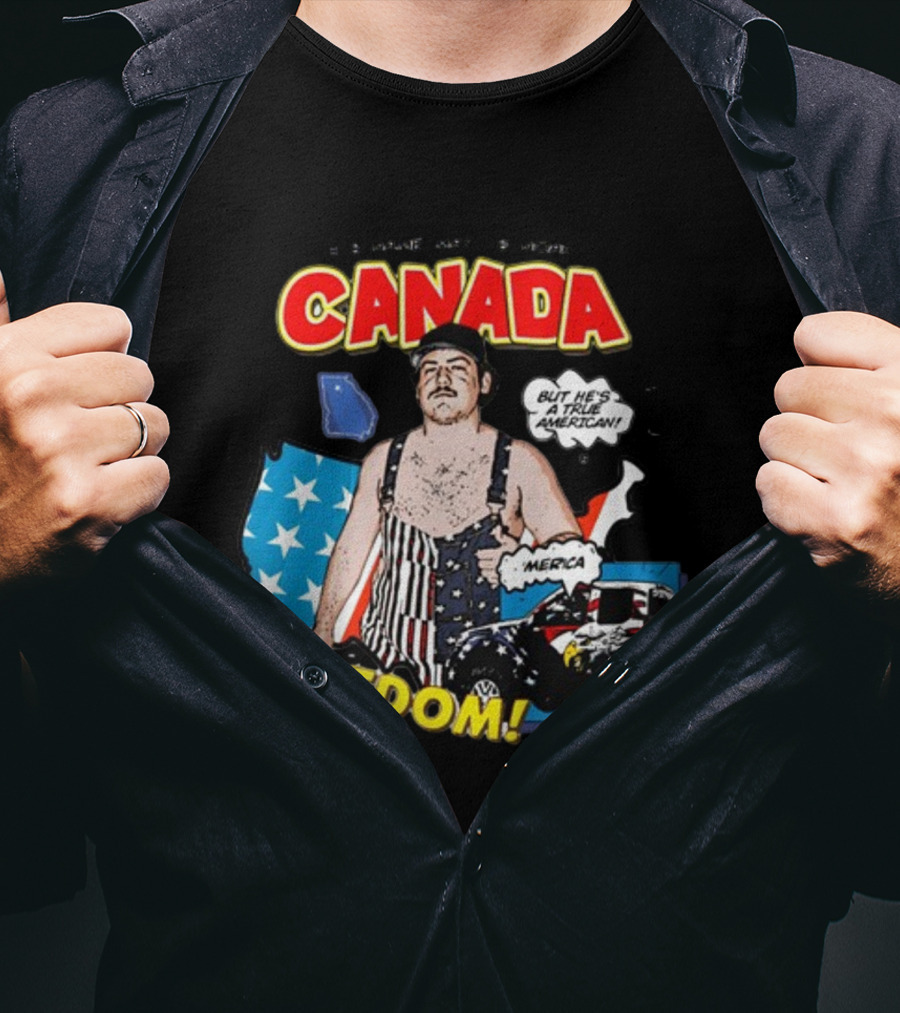 His Name May Be Noah Canada Freedom True American Comic T-Shirt