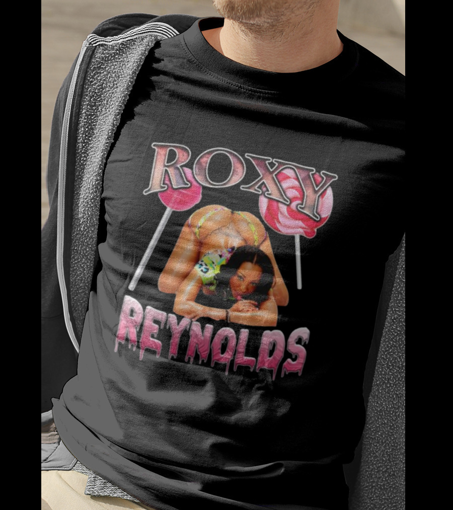 Roxy Reynolds Bootleg Lollipop Image T-Shirt