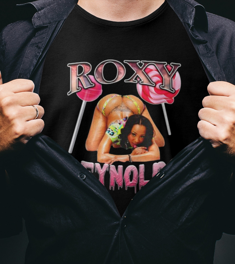 Roxy Reynolds Bootleg Lollipop Image T-Shirt