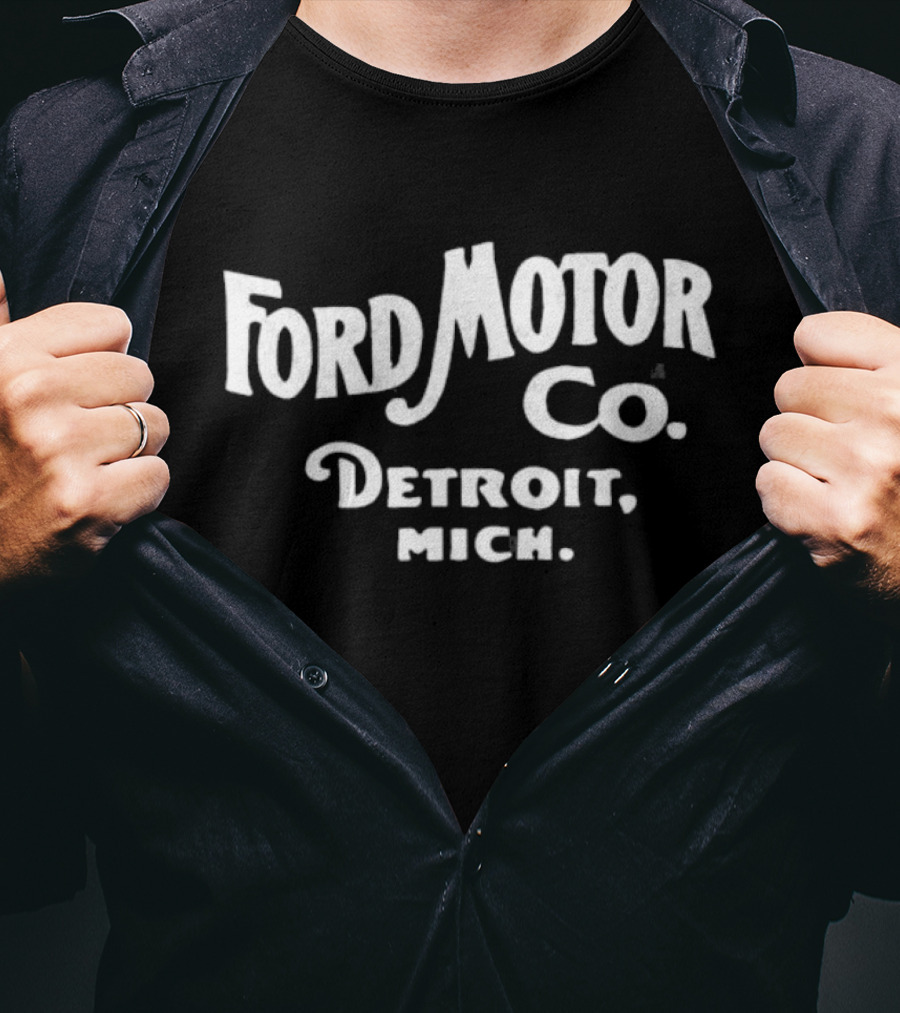 Ford Motor Co Vintage Detroit Mich T-Shirt
