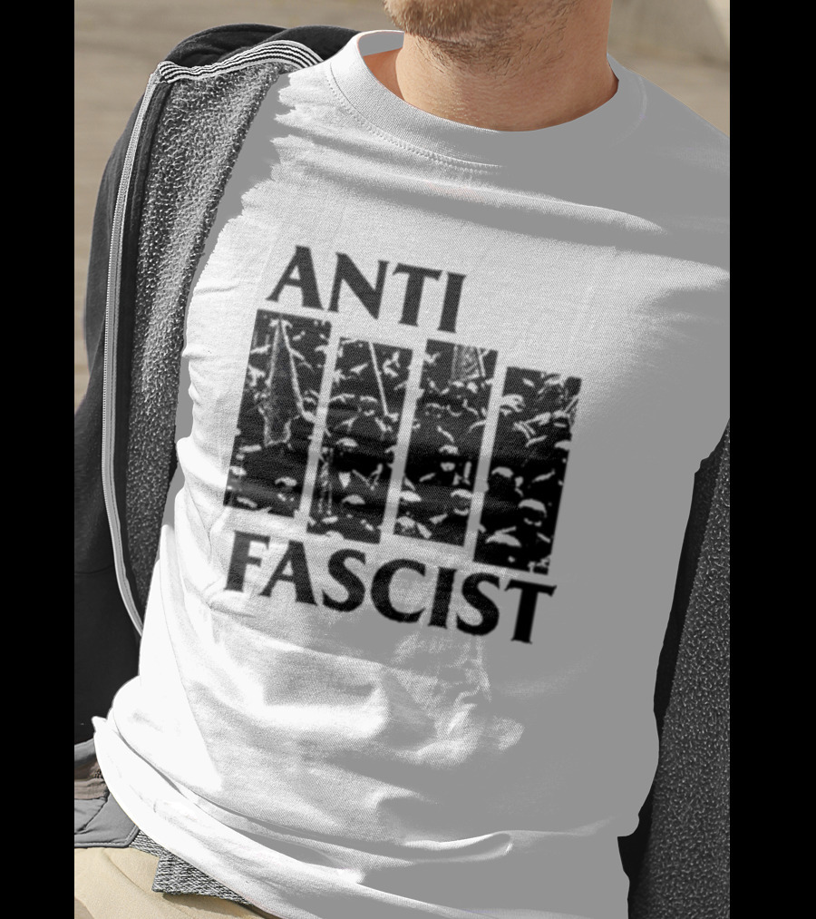 Jim Jarmusch Anti Fascist Punk Band Logo Influence T-Shirt