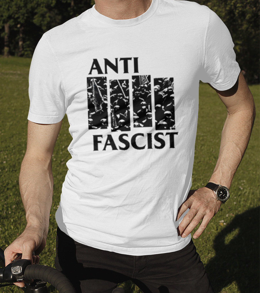 Jim Jarmusch Anti Fascist Punk Band Logo Influence T-Shirt
