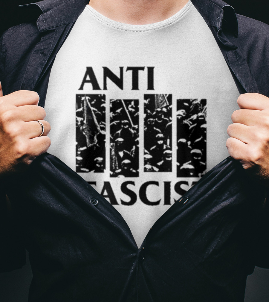 Jim Jarmusch Anti Fascist Punk Band Logo Influence T-Shirt