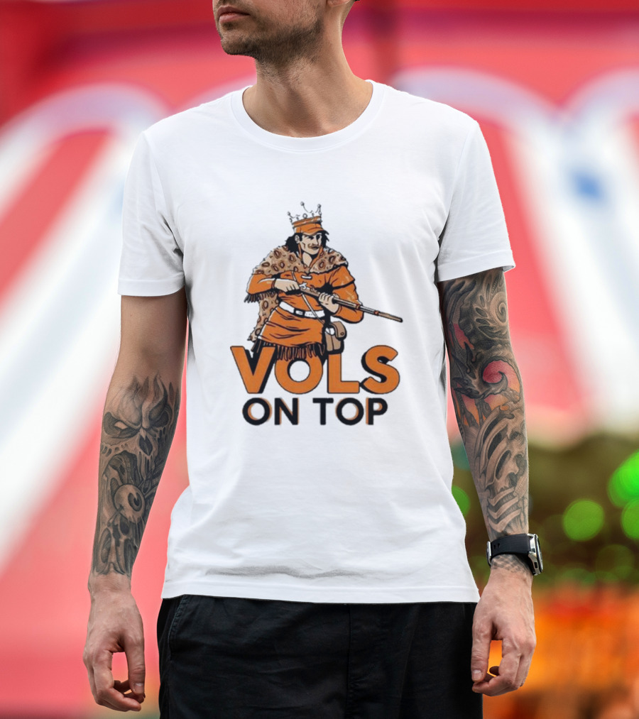Old Row Vols On Top World Champs Vols On Top T-Shirt