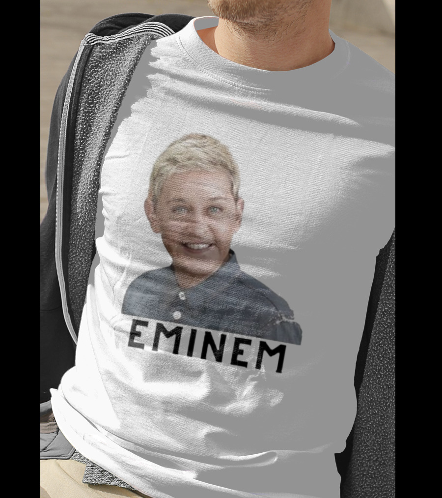 Eminem Ellen Degeneres Face Mashup T-Shirt