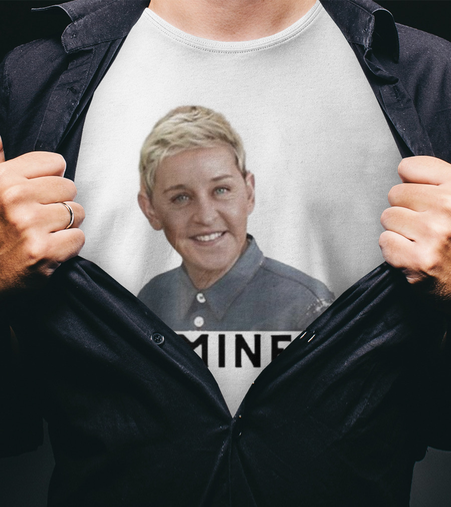 Eminem Ellen Degeneres Face Mashup T-Shirt