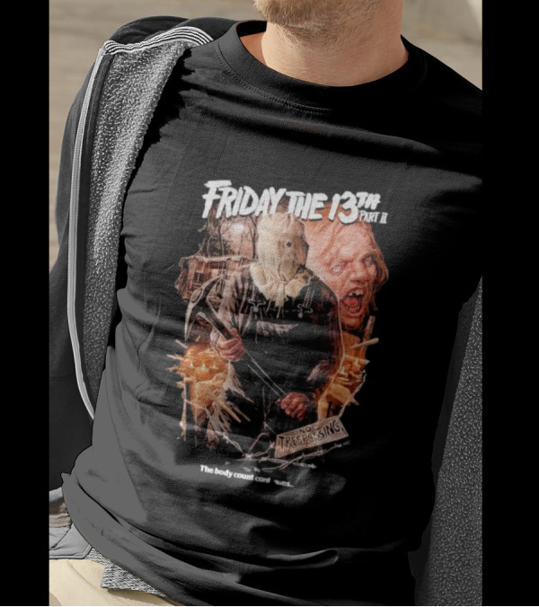 Friday The 13th Part II No Trespassing The Body Count Continues T-Shirt