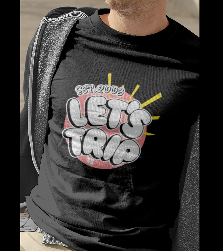 Let's Trip Bubble Est 2003 Sunburst T-Shirt