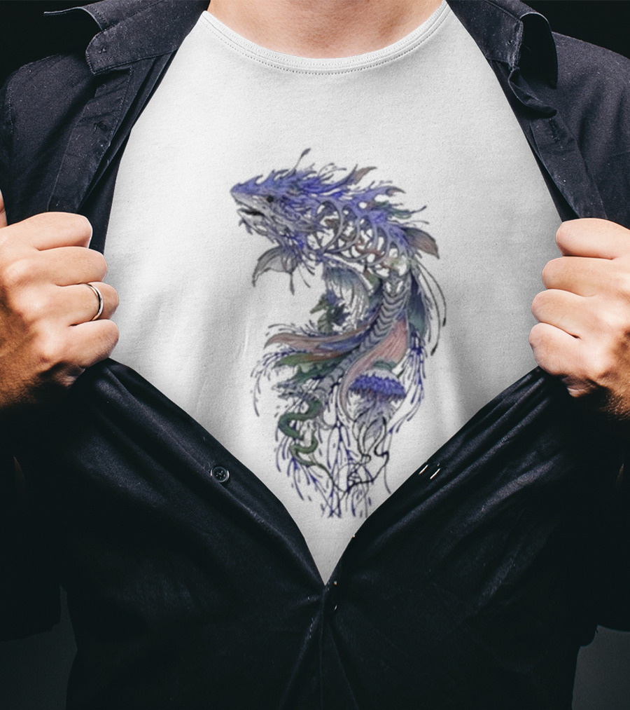 Mat Miller Denizens Of The Deep Fantasy Creature T-Shirt