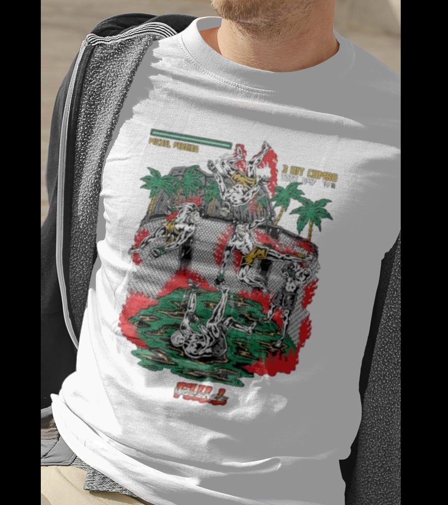 Michel Pereira Full Violence 8 Hit Combo Total Opp KO High T-Shirt