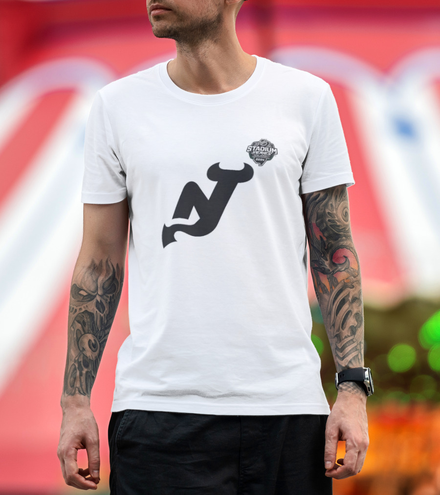 New Jersey Devils 2024 NHL Stadium Series T-Shirt