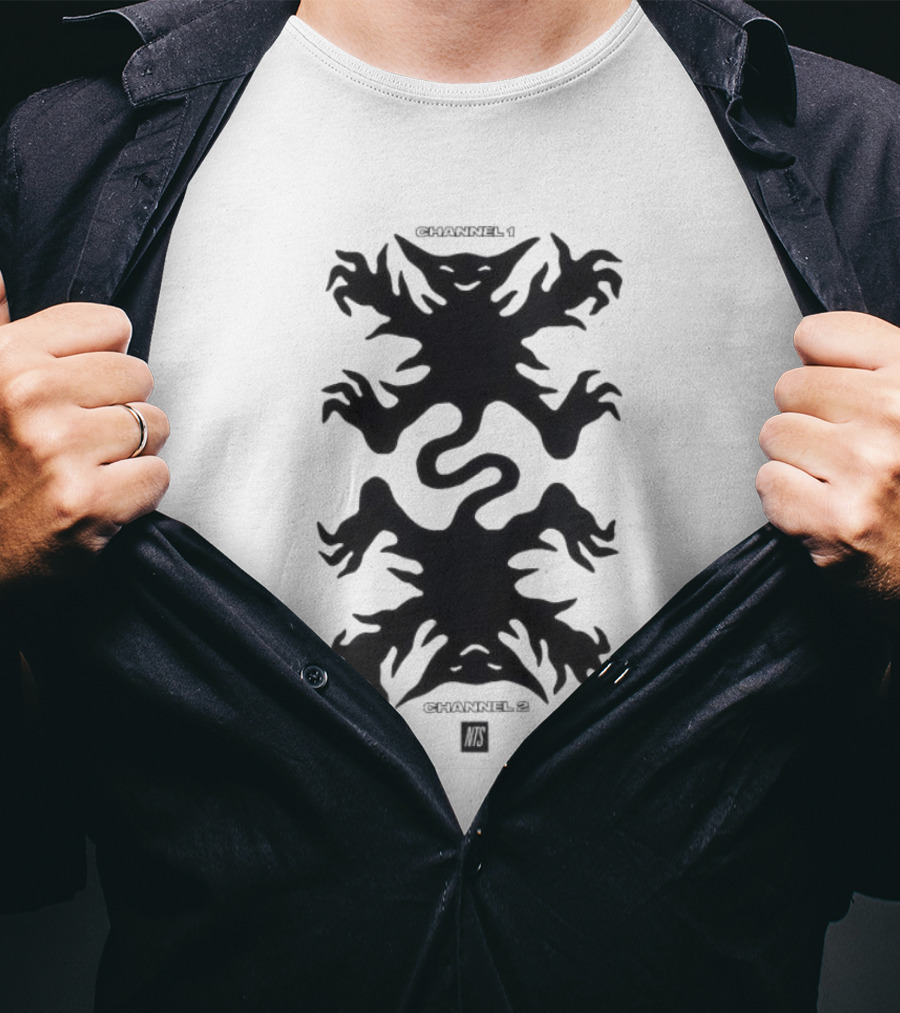 CHANNEL 1 CHANNEL 2 NTS Demon T-Shirt