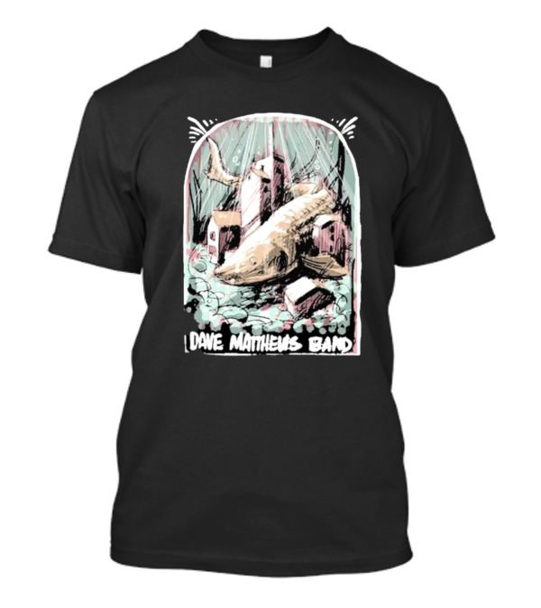Dave Matthews Band June 26 Surreal Fish And Buildings T-Shirt