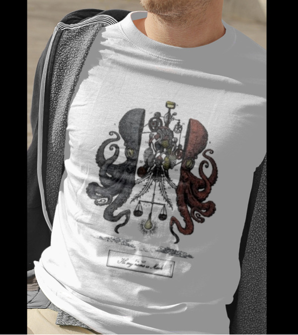 Hi My Name Is Mark Octopus Dissection T-Shirt