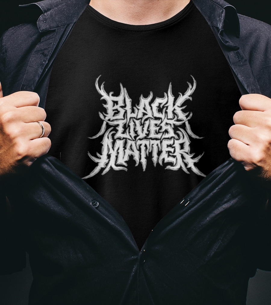 Ify Nwadiwe Black Lives Matter Metal T-Shirt