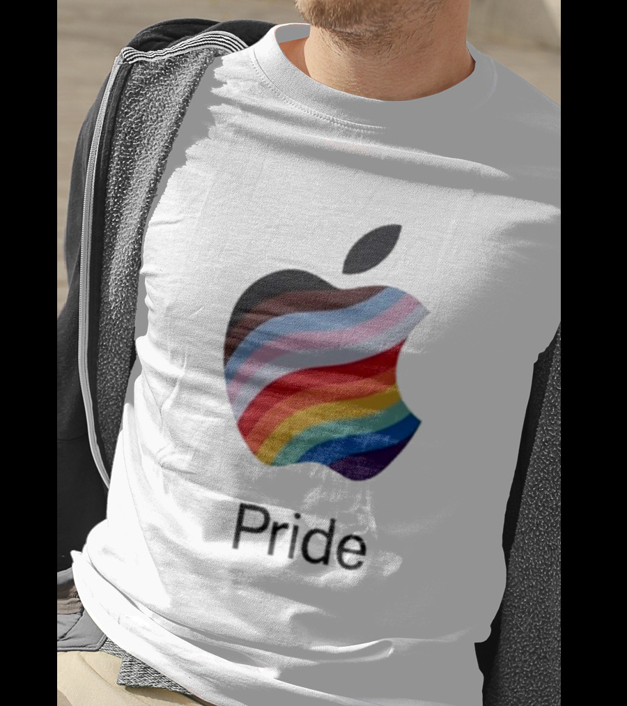 Apple Pride Rainbow T-Shirt