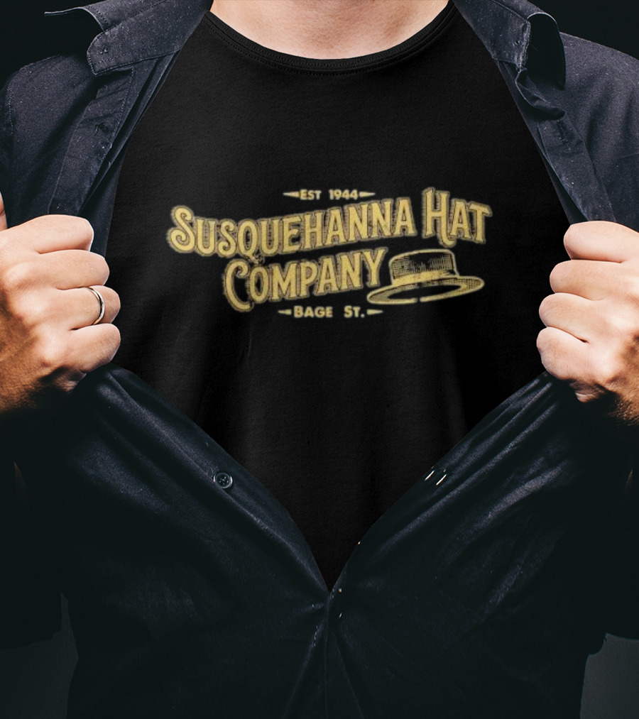 Est 1944 Susquehanna Hat Company Bage St T-Shirt