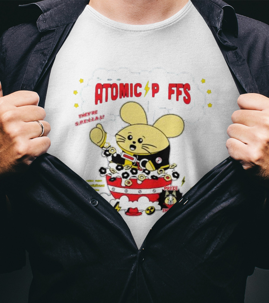 Fatrabbitfarm Atomic Puffs They’re Special Made From Wasteland Scraps Prize Inside⚡ T-Shirt