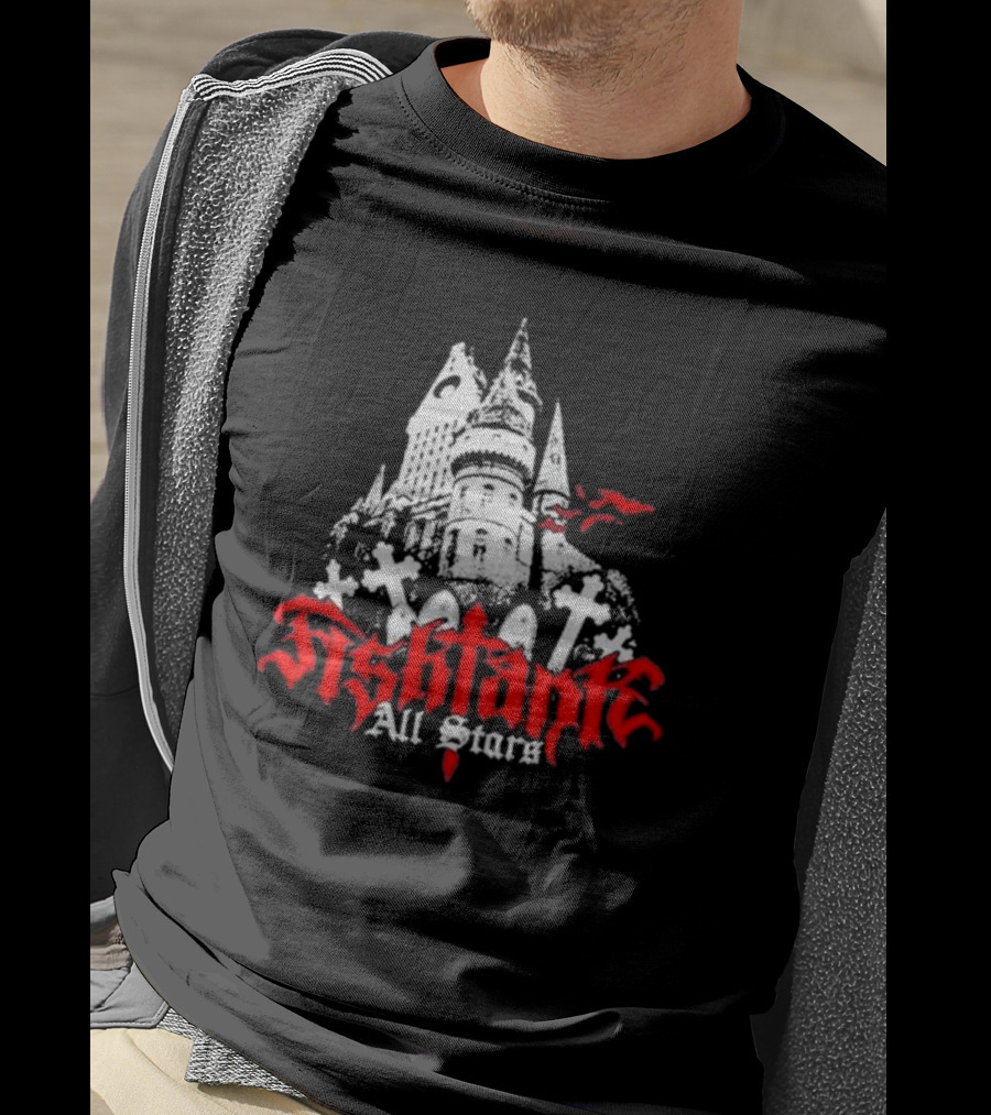 Fishtank All Stars Vampire Castle With Crosses T-Shirt