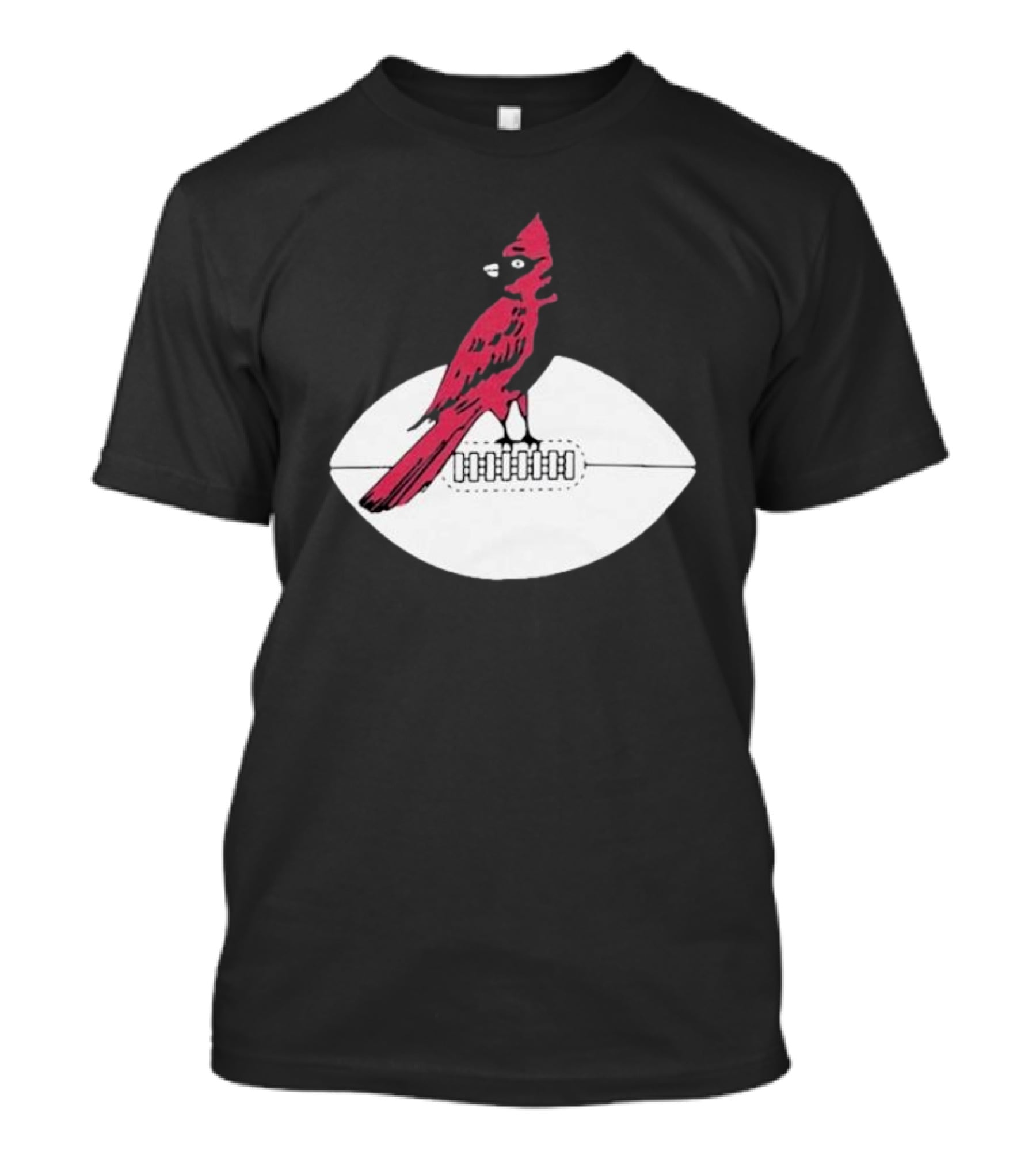 Arizona Cardinals Vintage Cardinal On Football T-Shirt