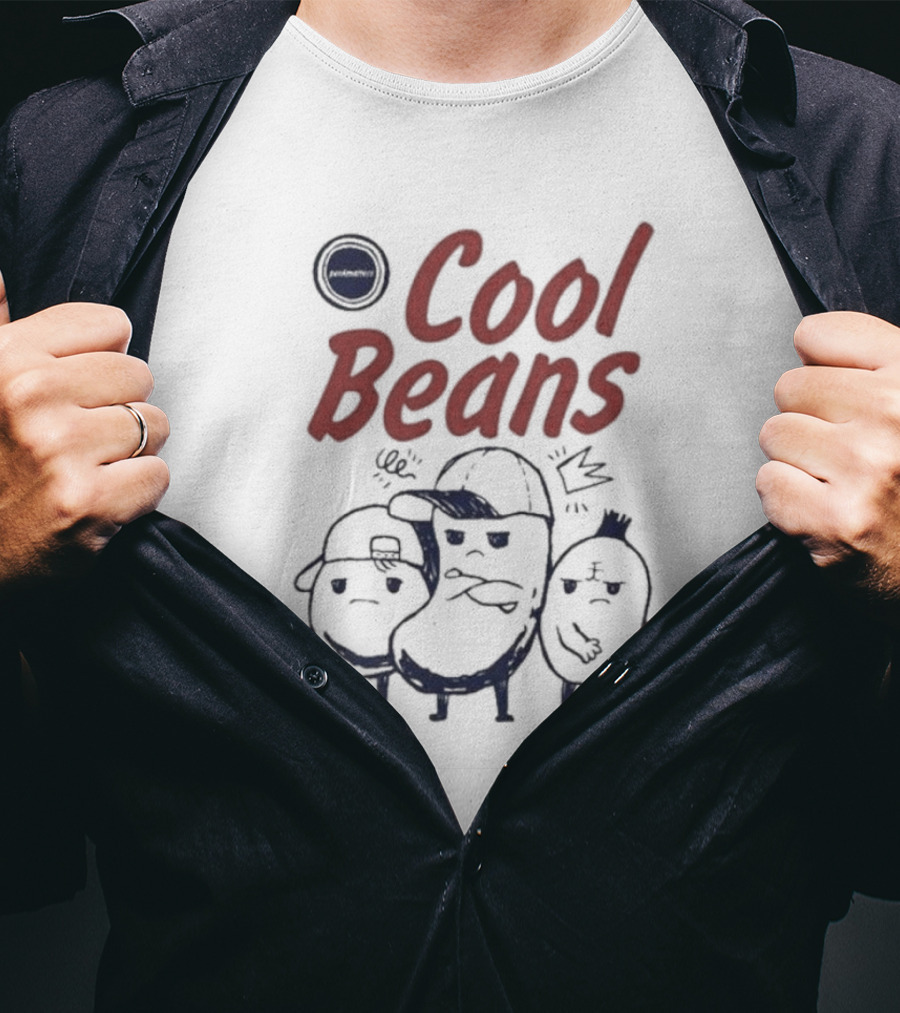 Cool Beans Funny Cartoon Characters With Attitude T-Shirt