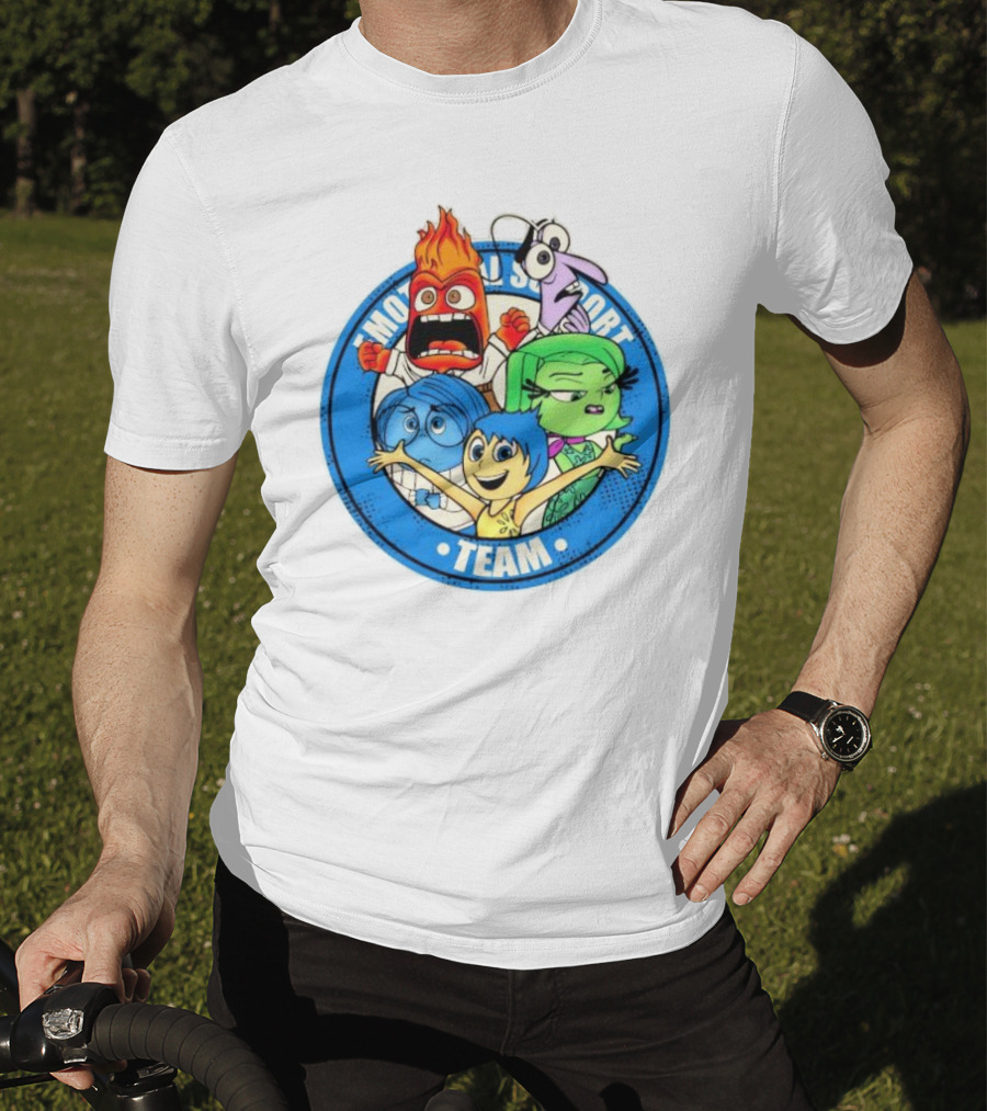 Emotional Support Team Inside Out Characters Riley's Emotions T-Shirt