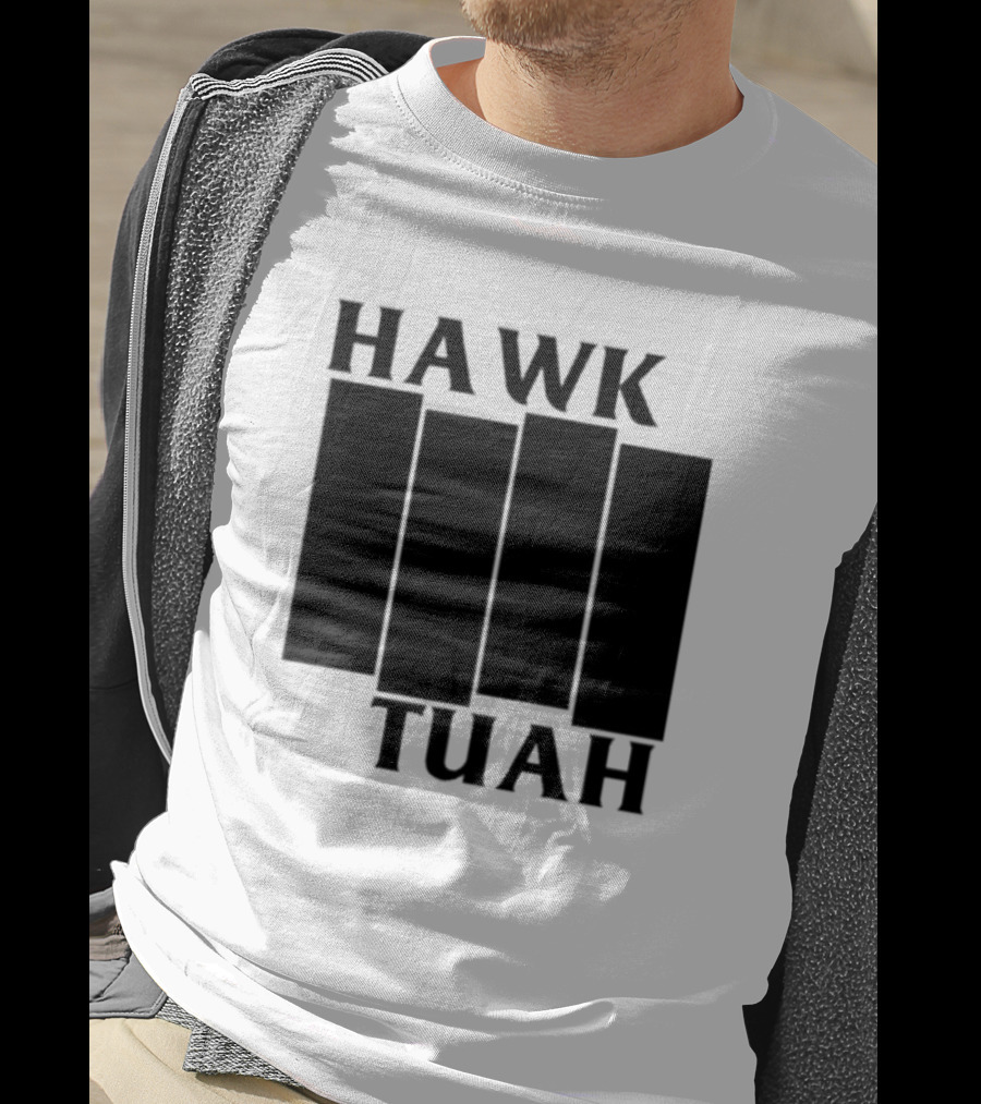 Hawk Tuah Black Flag T-Shirt