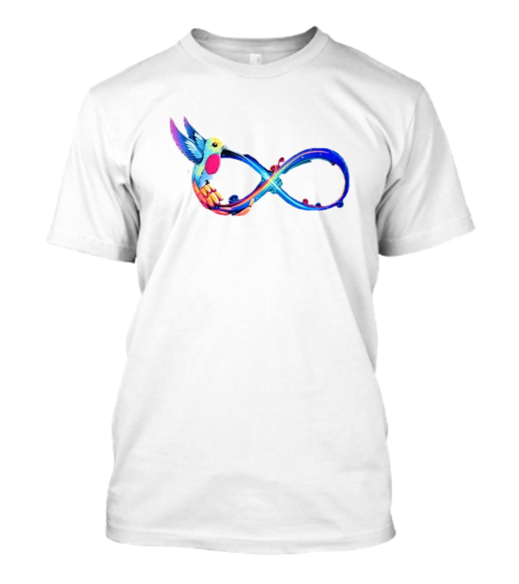 Infinity Colorful Bird T-Shirt