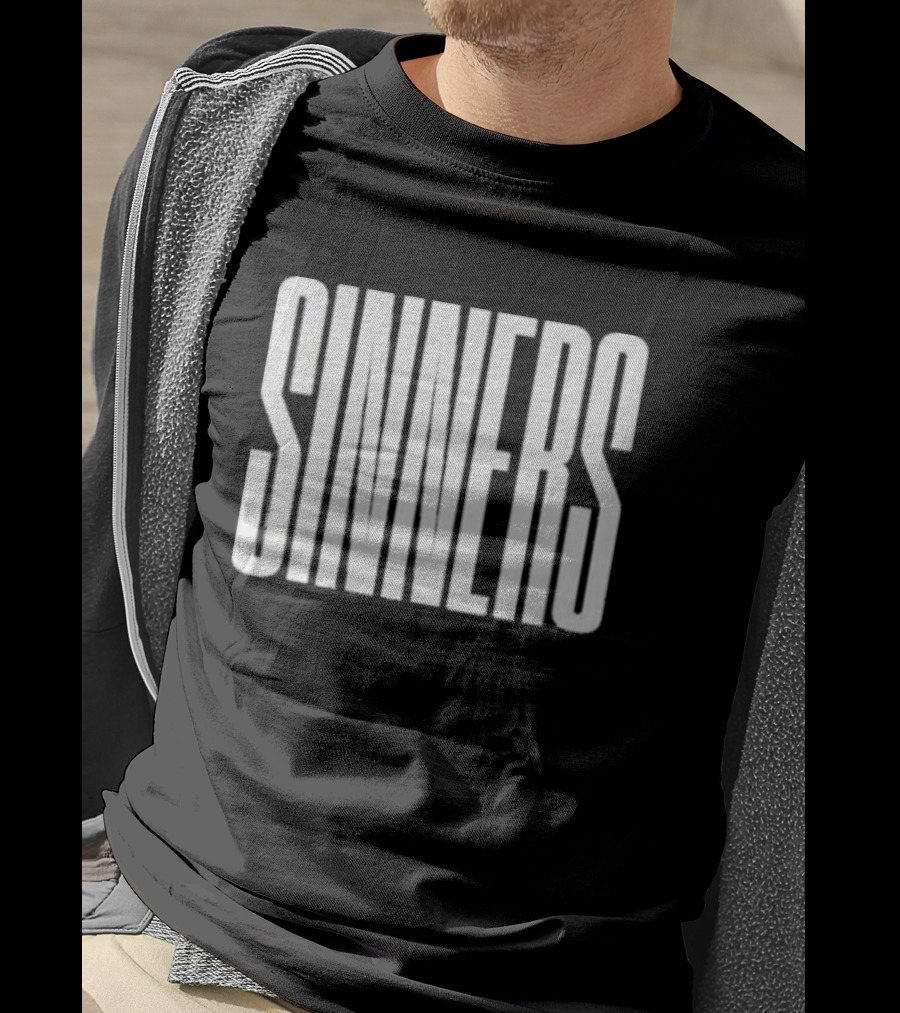 Sinners Sus Boy Sinners Text T-Shirt