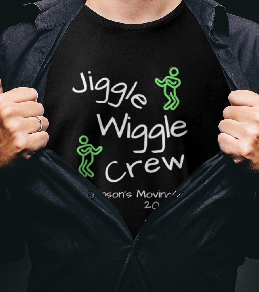 Jiggle Wiggle Crew Parkinson's Moving Day T-Shirt