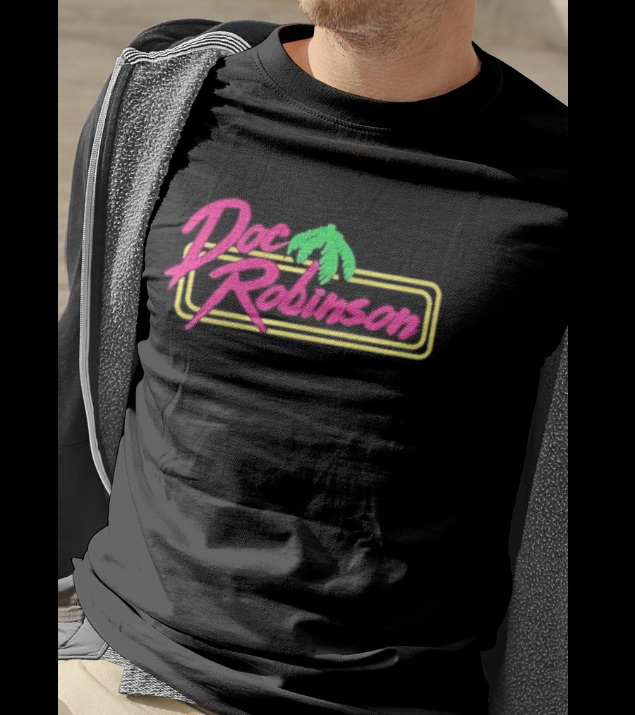 Doc Robinson Palm Neon T-Shirt