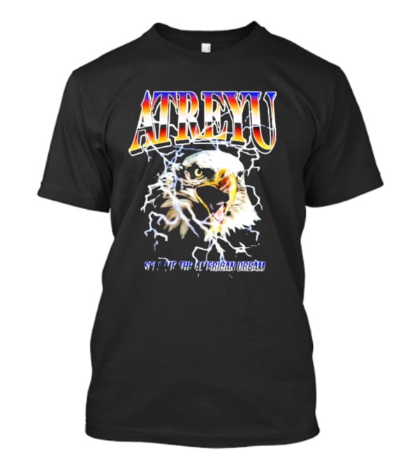 ATREYU Set Me The American Dream Eagle Lightning T-Shirt