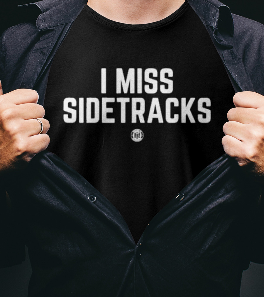 I Miss Sidetracks Bbbprinting Retro Nostalgia Collection T-Shirt