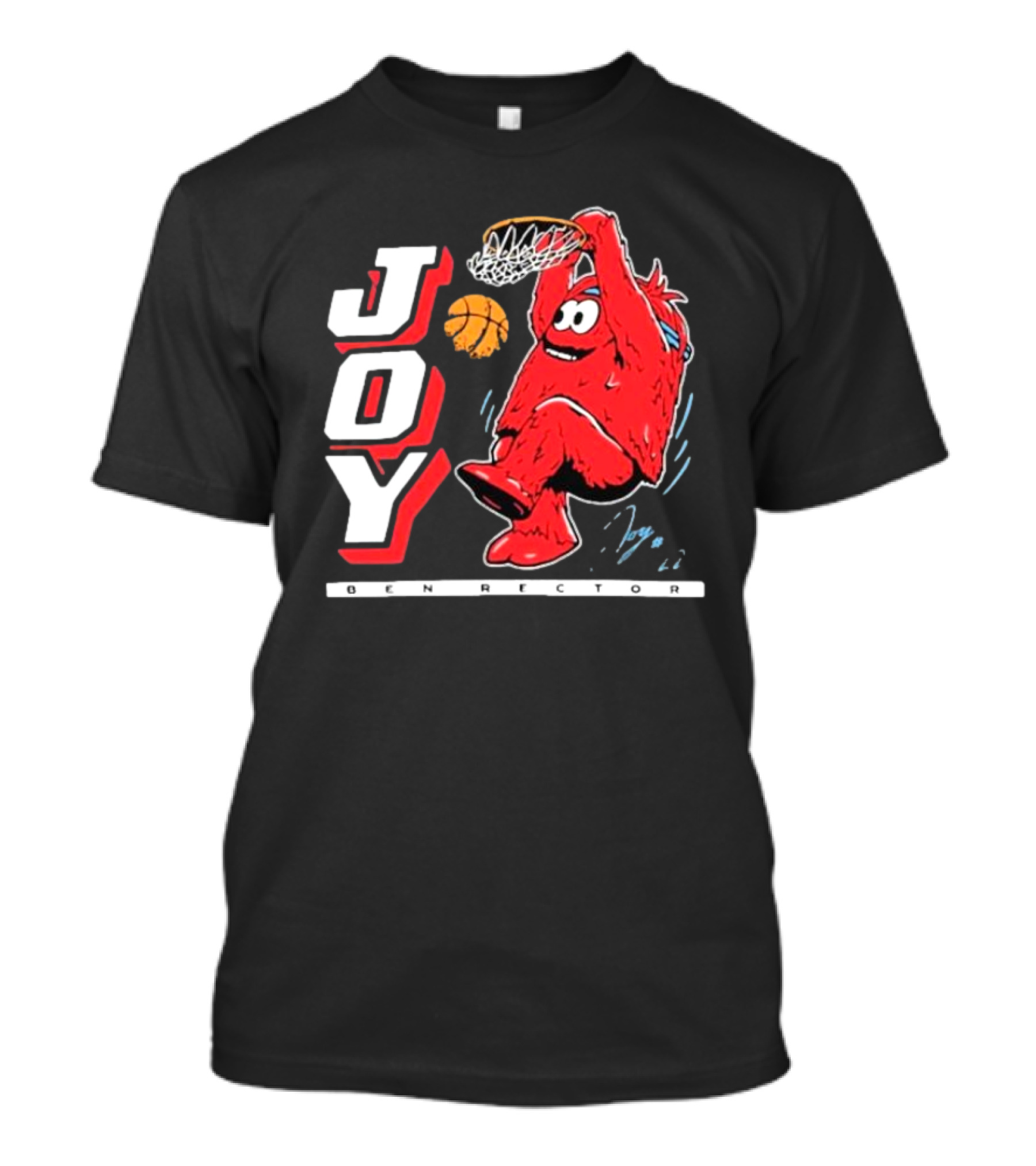 Ben Rector Joy Basketball Dunking T-Shirt