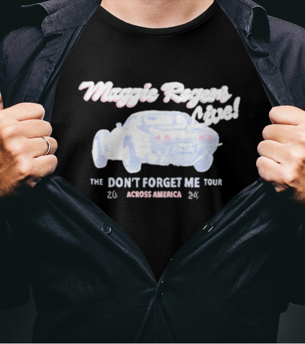 Maggie Rogers Live The Don't Forget Me Tour Across America T-Shirt