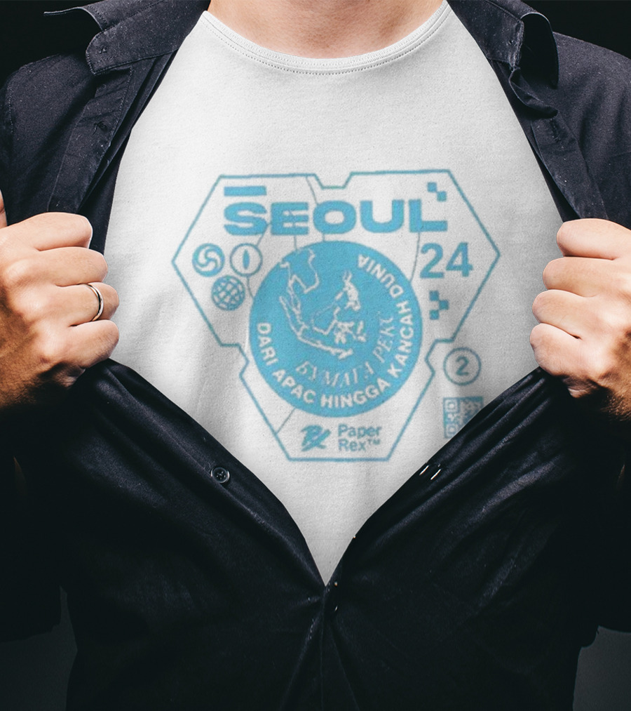 Seoul 24 Dari Apac Hingga Kancah Dunia Paper Rex T-Shirt