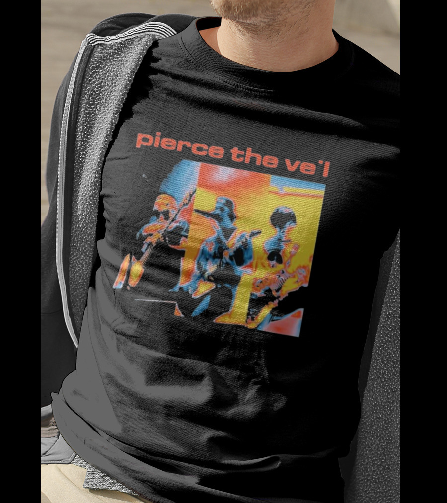 Pierce The Veil Rock Sound Issue 304 Psychedelic Band Performance T-Shirt