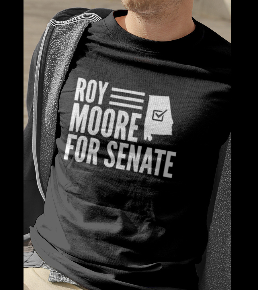 Roy Moore For Senate Alabama Checkmark Icon Campaign T-Shirt