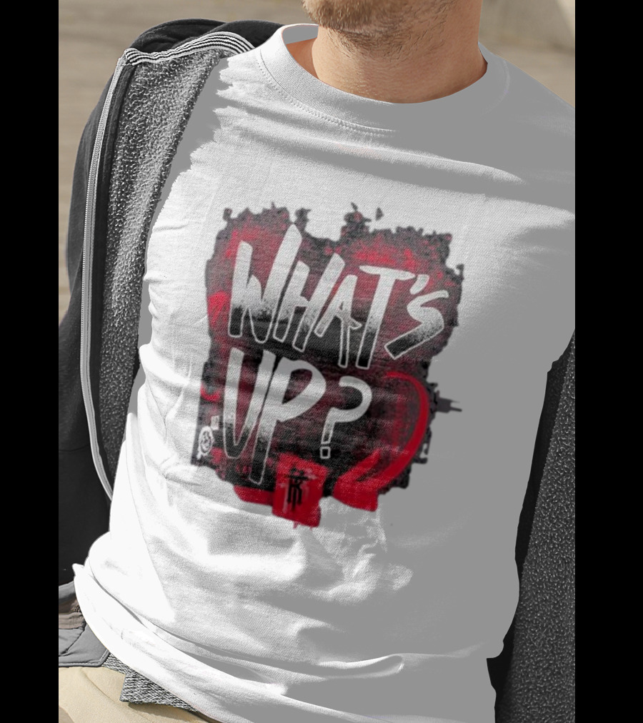 What's Up Bold Graphic R-Truth T-Shirt