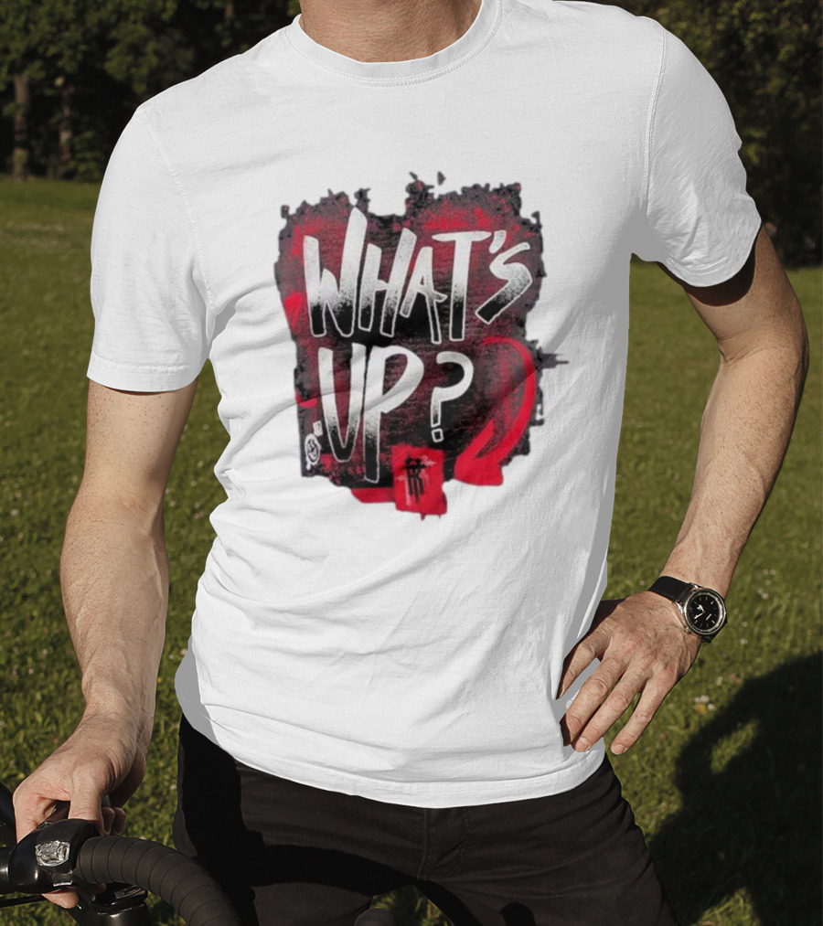 What's Up Bold Graphic R-Truth T-Shirt