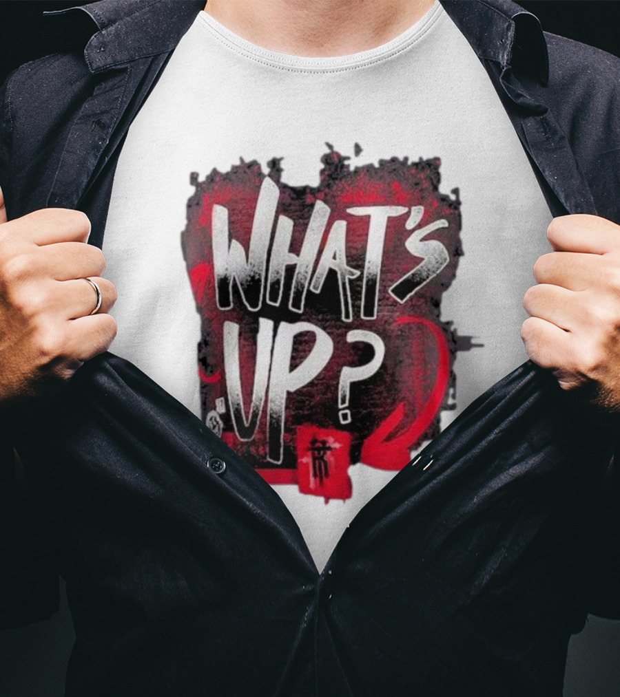 What's Up Bold Graphic R-Truth T-Shirt