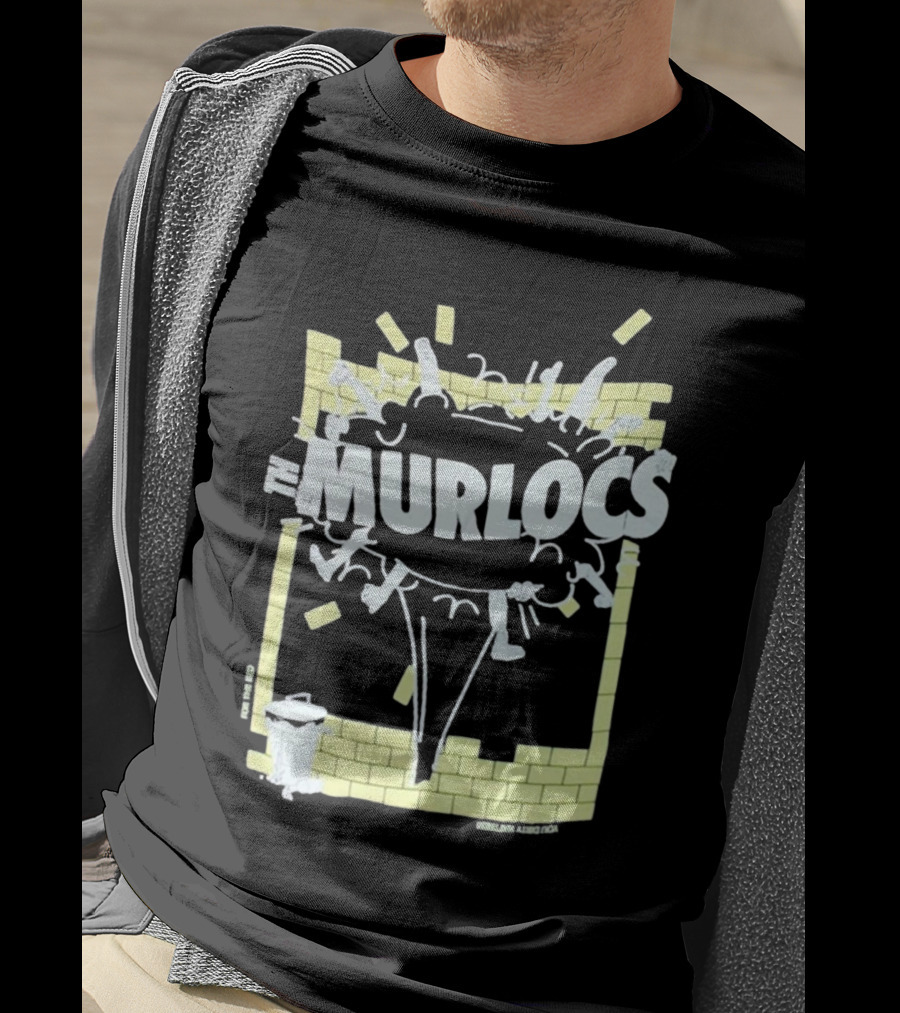 The Murlocs Brick Wall Rumble Explosion T-Shirt